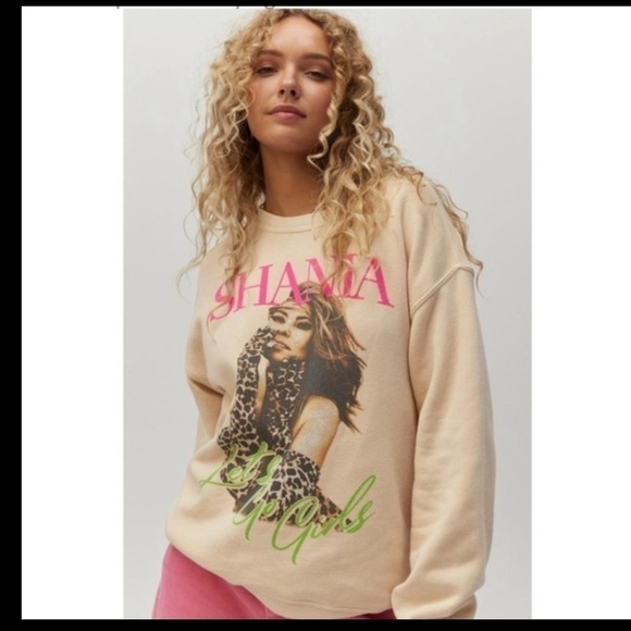 DAYDREAMER SHANIA LET'S GO GIRLS
BOYFRIEND CREW SWEATSHIRT - Picture 1 of 16
